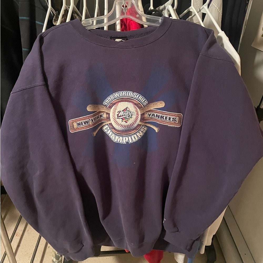 STARTER 1998 New York Yankees World Series crewneck sweatshirt